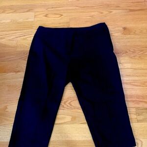 Fabulously Slimming by Chico’s Black stretch capris pants Sz 3/XL